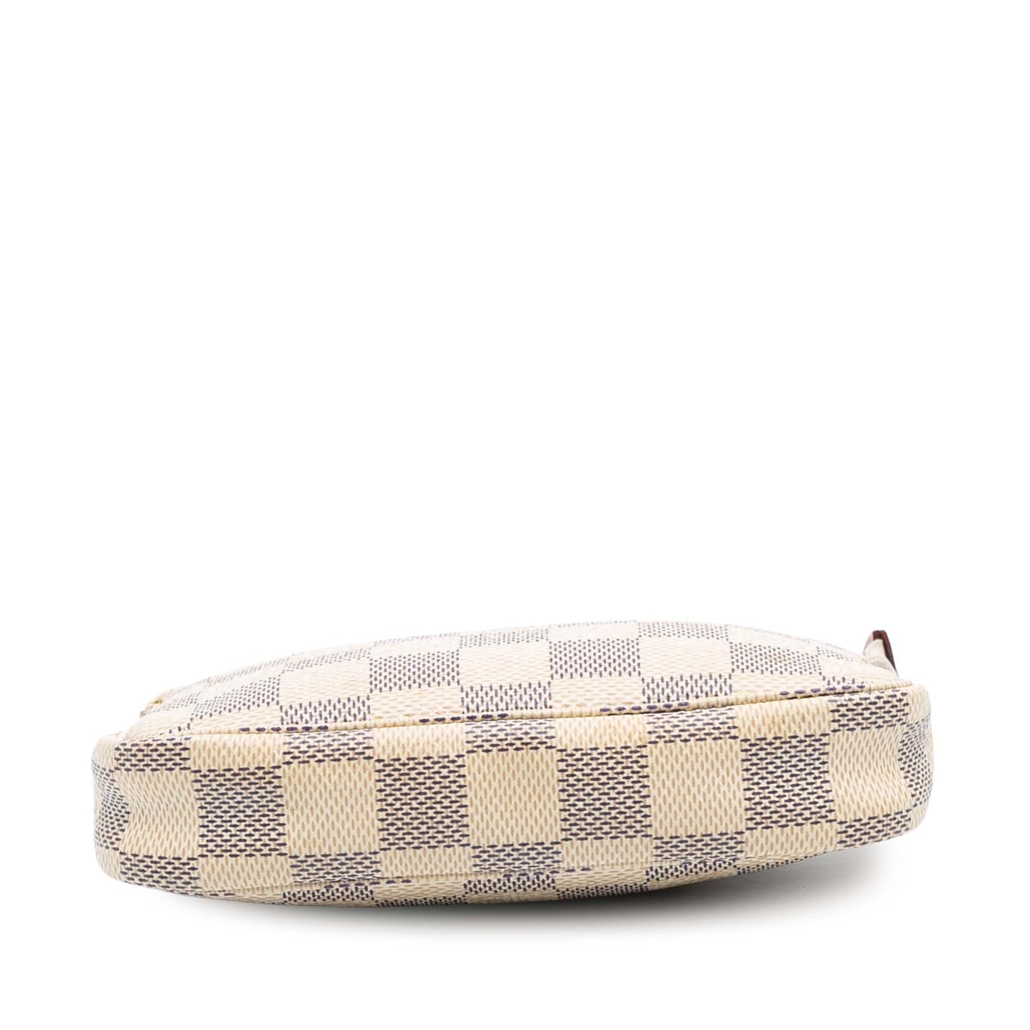 White Louis Vuitton Damier Azur Mini Pochette Accessoires Handbag