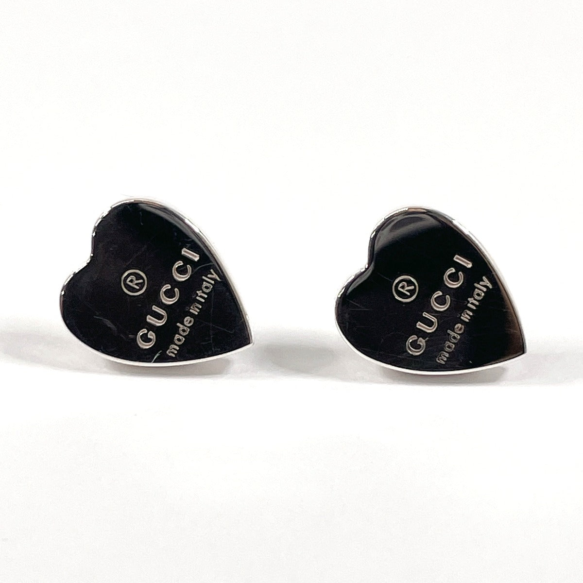 GUCCI Pierce 223990 J8400 8106 Silver925 Silver Trademark heart shape