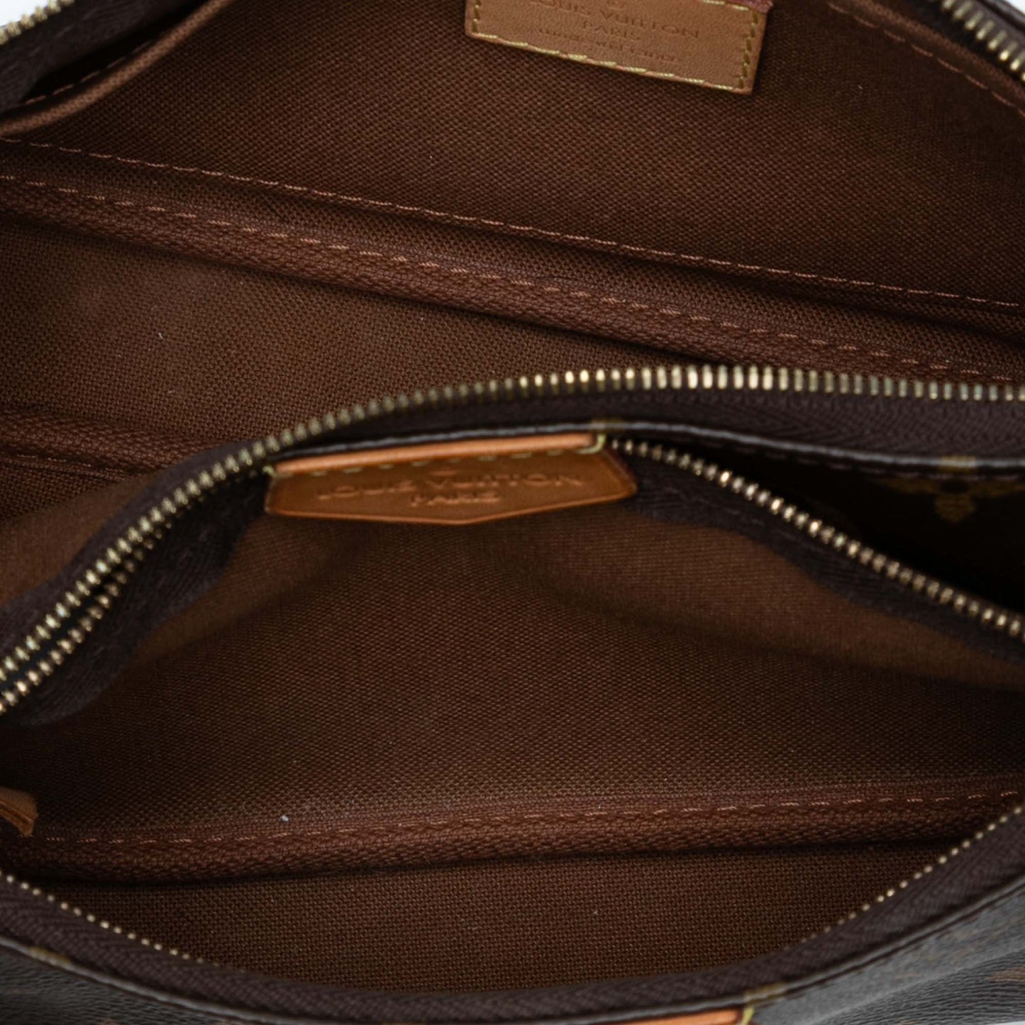 Brown Louis Vuitton Monogram Multi Pochette Accessoires Satchel