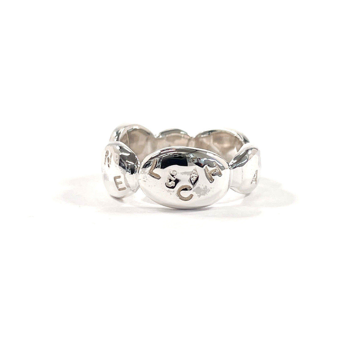 CHANEL Ring Silver925 Silver logo