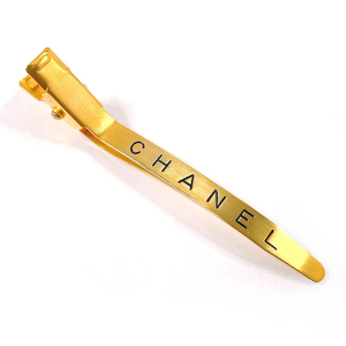 CHANEL Other accessories Gold Plated gold logo Barrette