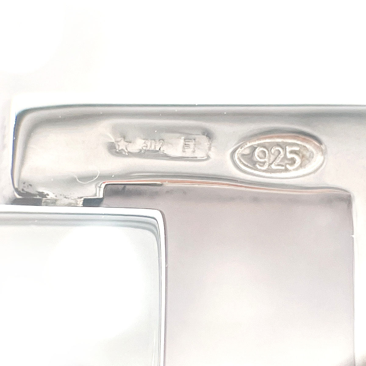 GUCCI cuffs Silver925 Silver Cufflinks