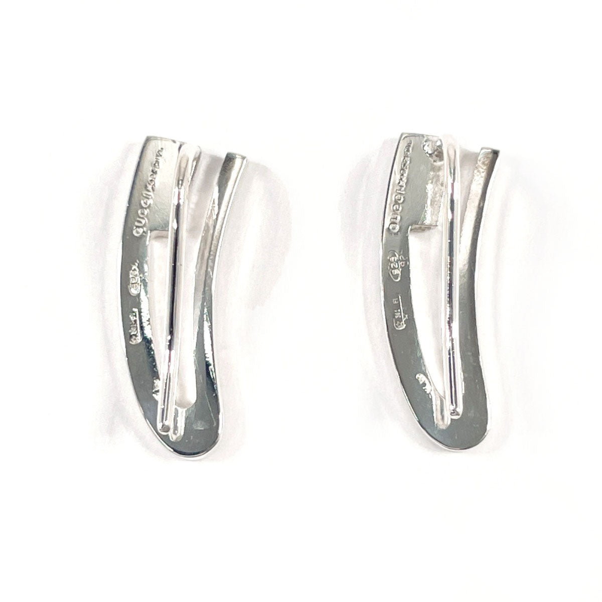 GUCCI Pierce Silver925 Silver G logo
