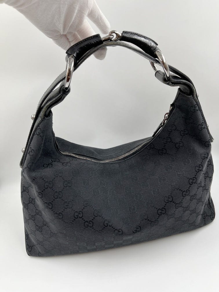 Gucci Canvas Shoulder Bag Style 3