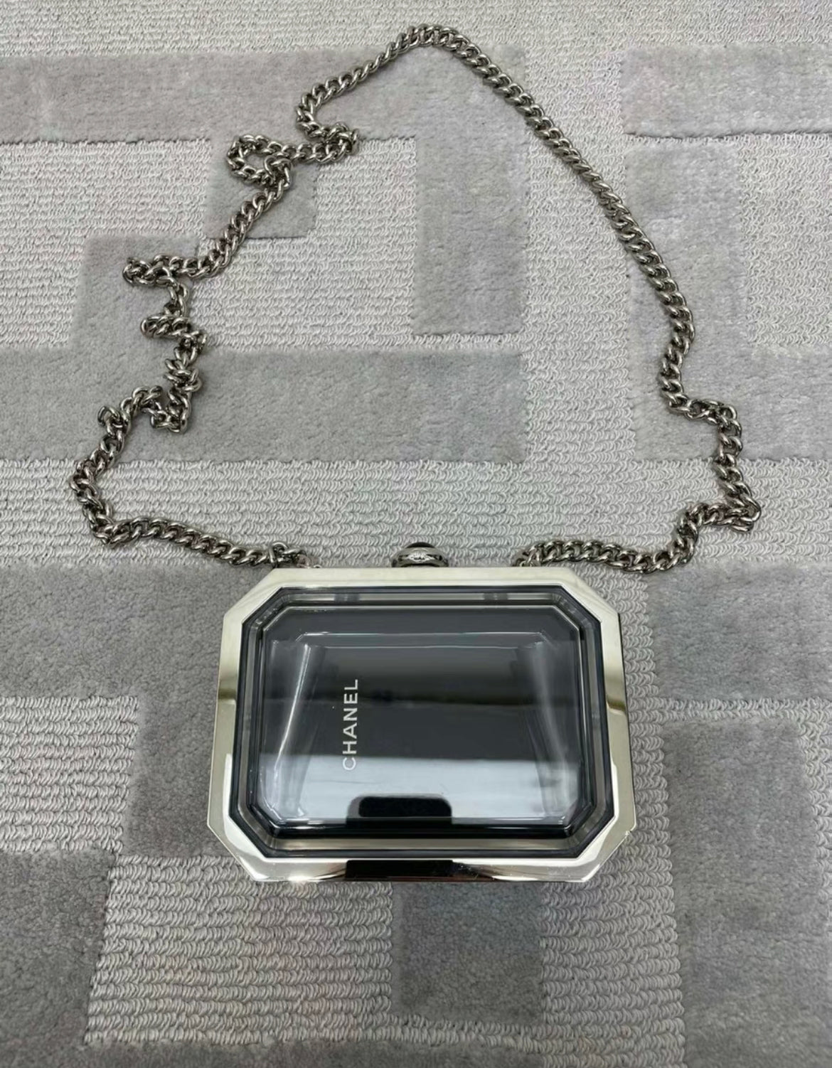 Chanel  See-Through Minaudiere