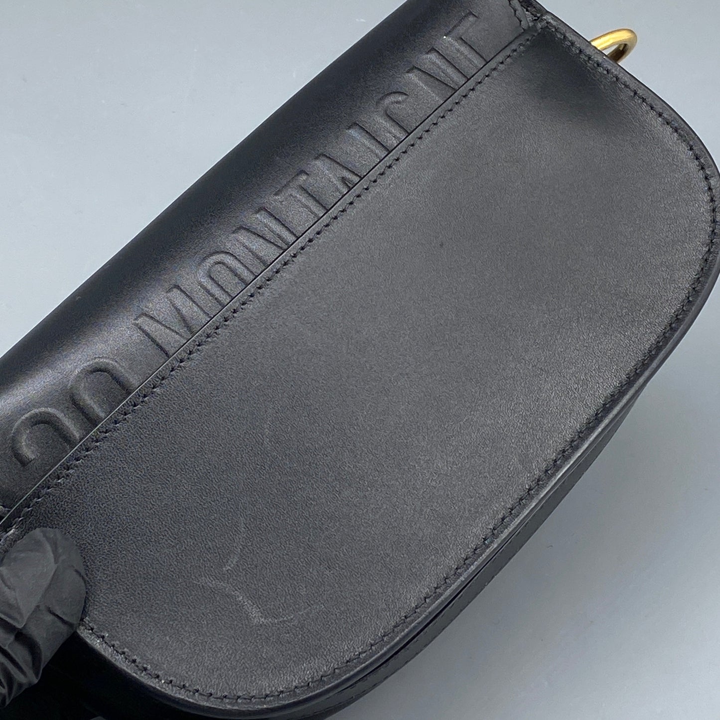 Christian Dior Bobby East-West Smooth Black Calfskin Shoulder Bag