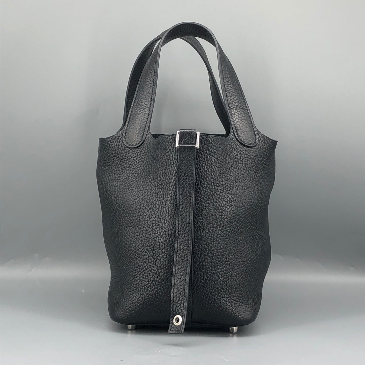 Hermes 2018 Picotin Lock 18 Bucket Bag Black