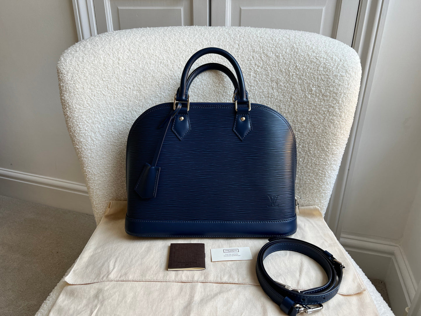 Louis Vuitton Alma PM Indigo Epi