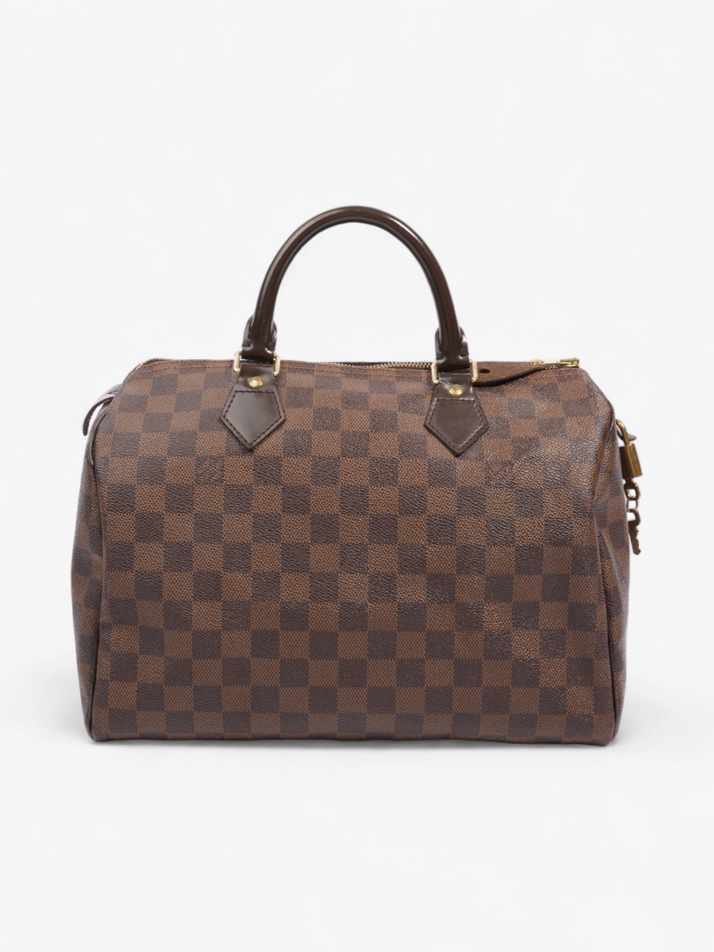 Louis Vuitton Speedy 30 Damier Ebene Coated Canvas