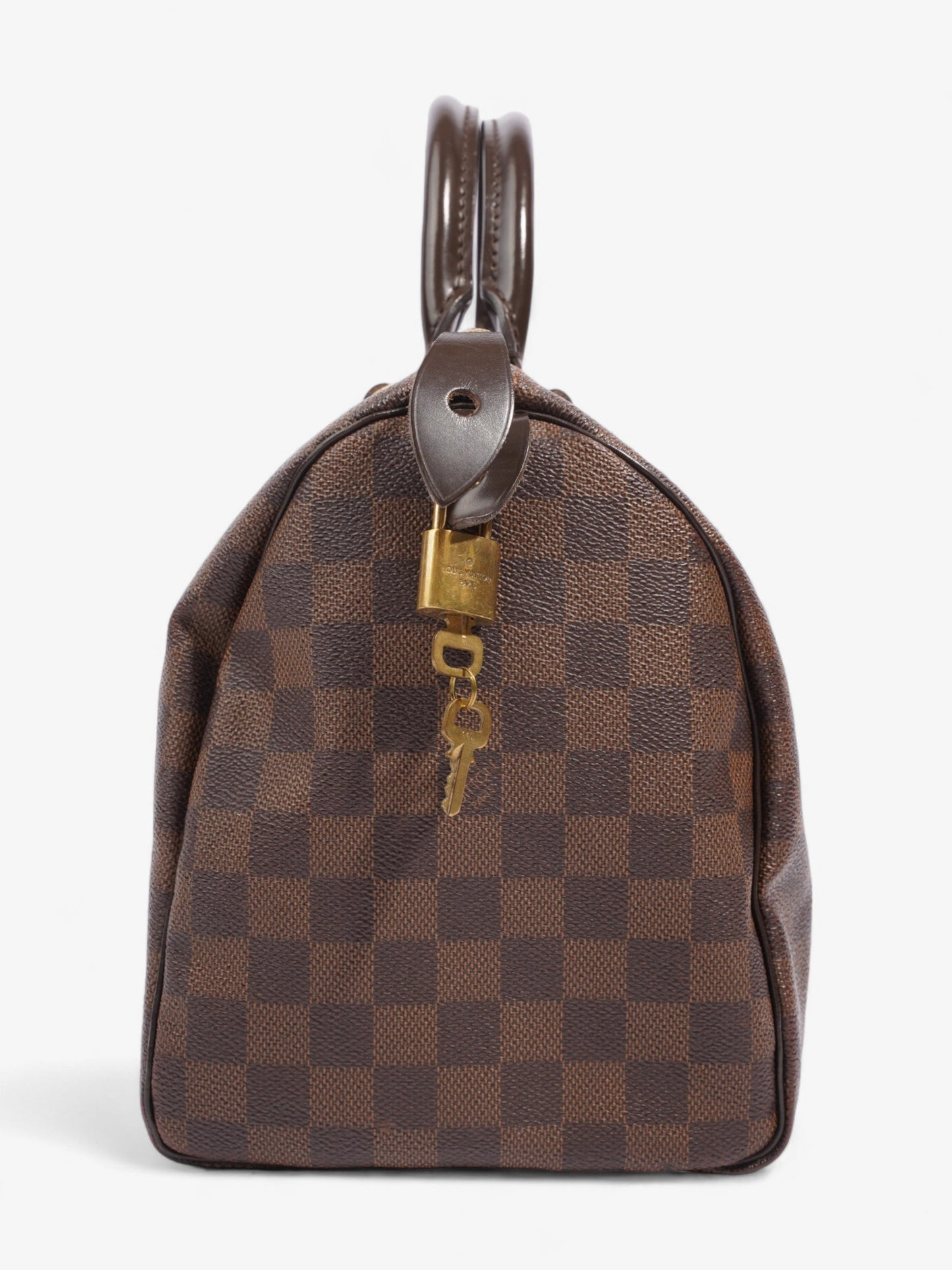 Louis Vuitton Speedy 30 Damier Ebene Coated Canvas
