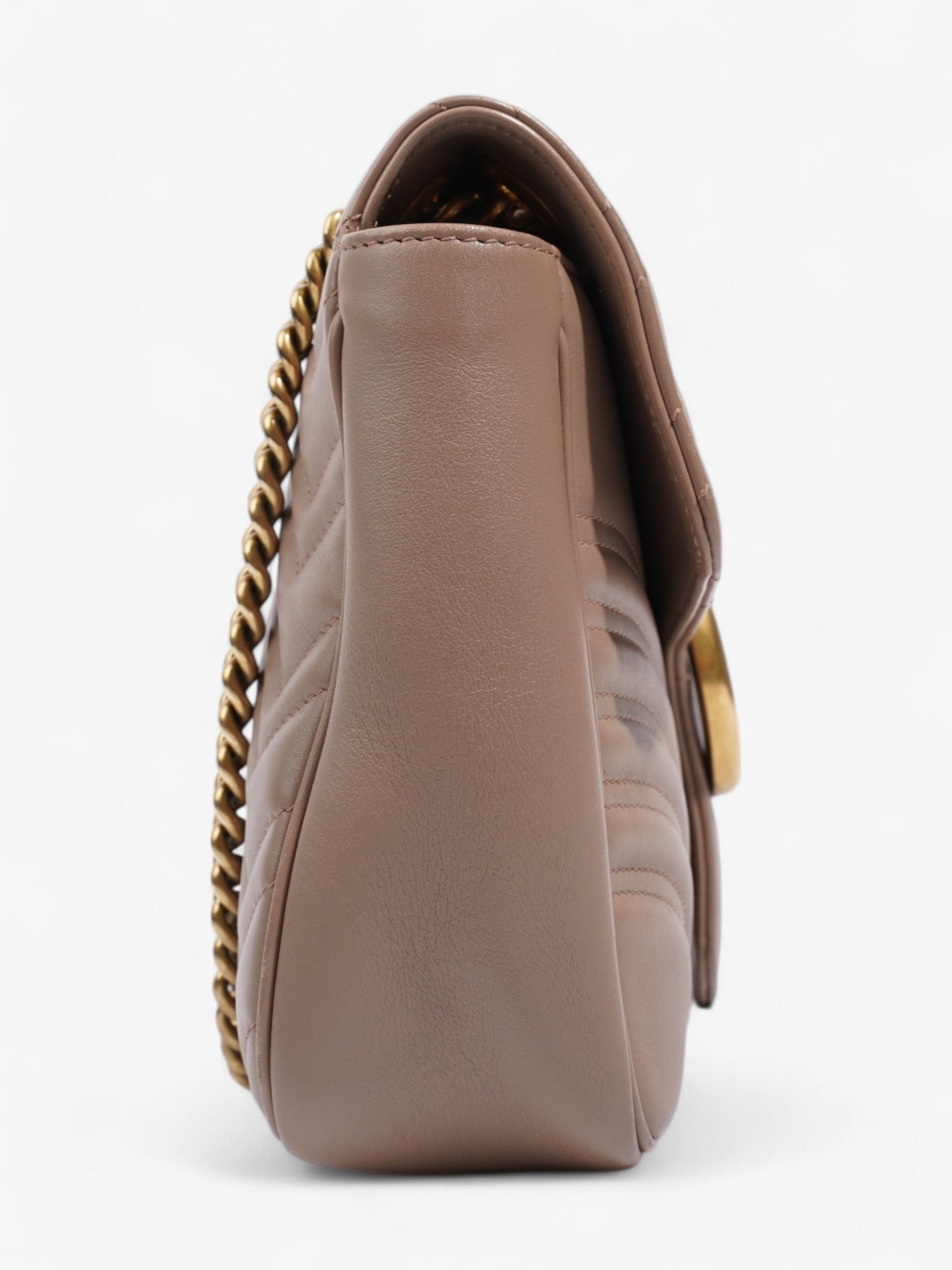 Gucci Marchmont beige Dusty Rose Matelasse Leather Medium