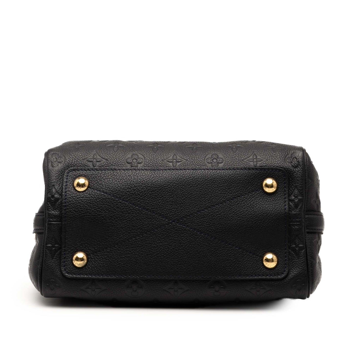Black Louis Vuitton Monogram Empreinte Speedy Bandouliere 25 Satchel