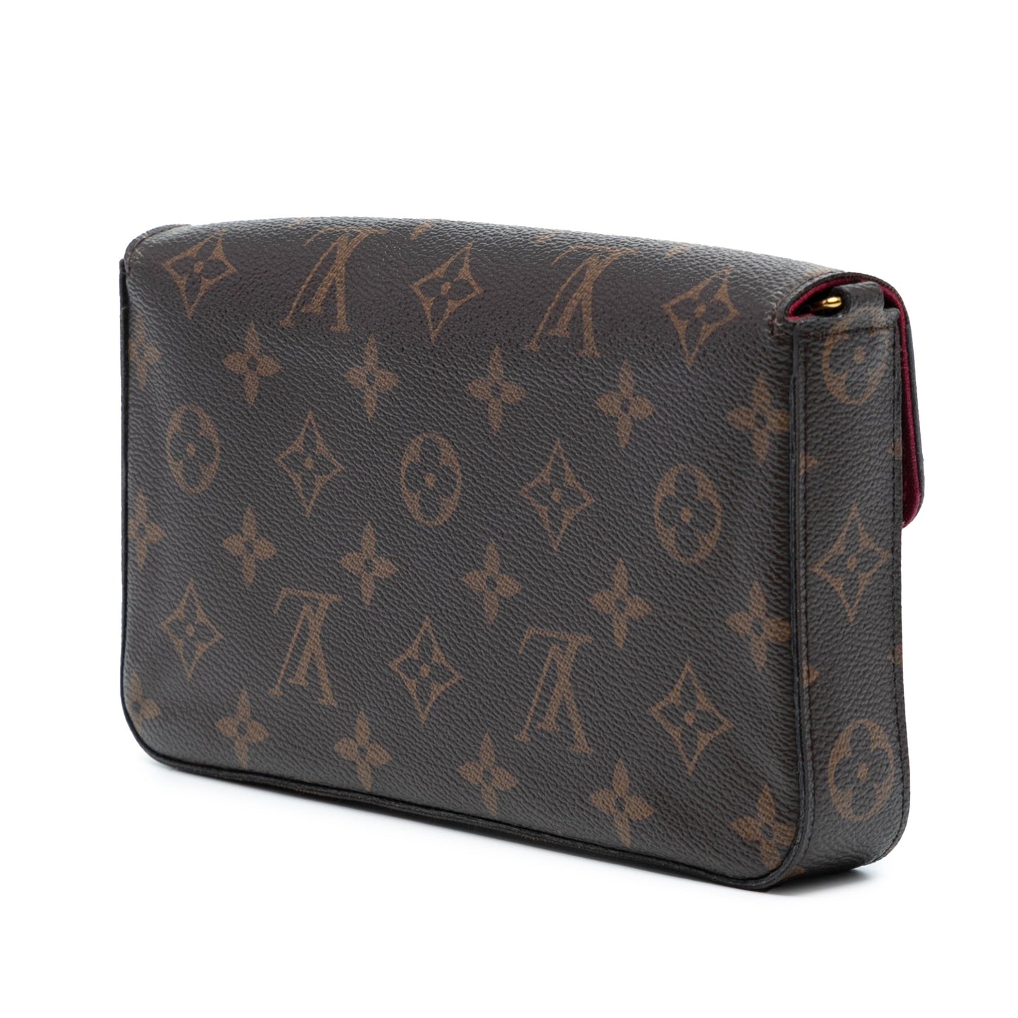 Brown Louis Vuitton Monogram Pochette Felicie Crossbody Bag