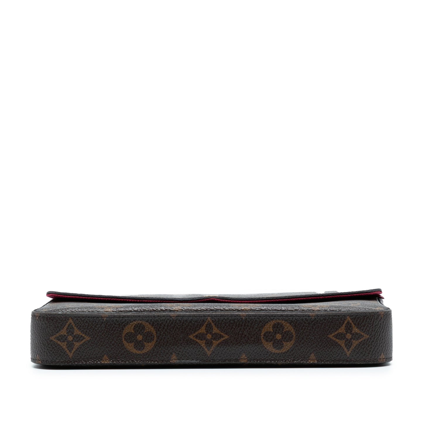 Brown Louis Vuitton Monogram Pochette Felicie Crossbody Bag