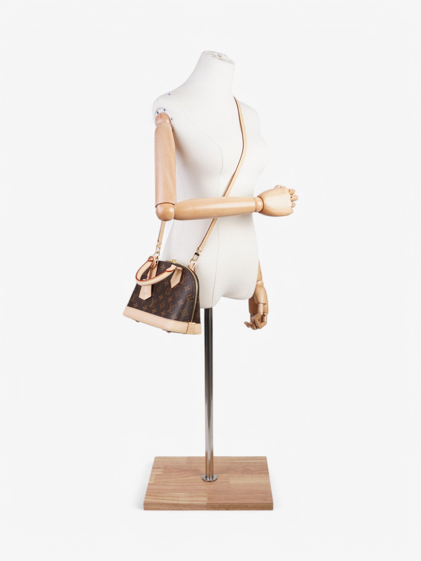 Louis Vuitton Alma Monogram Coated Canvas BB