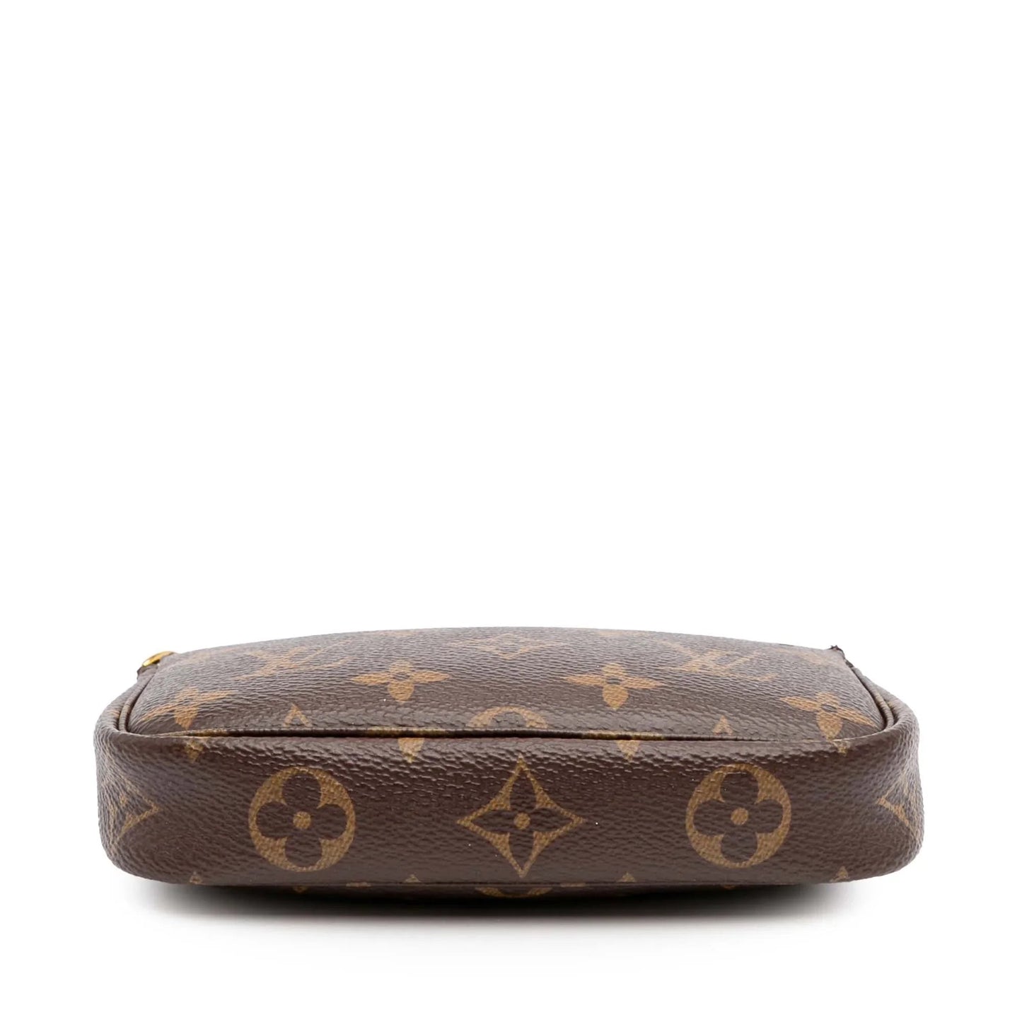 Brown Louis Vuitton Monogram Mini Pochette Accessoires Handbag
