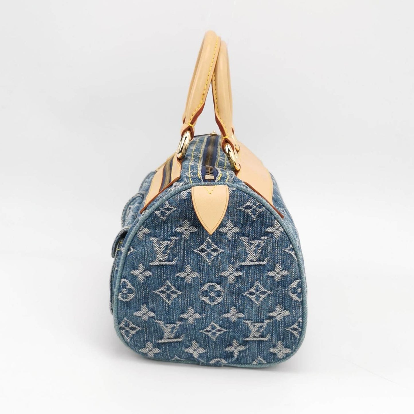Louis Vuitton Denim Neo Speedy Boston Bag