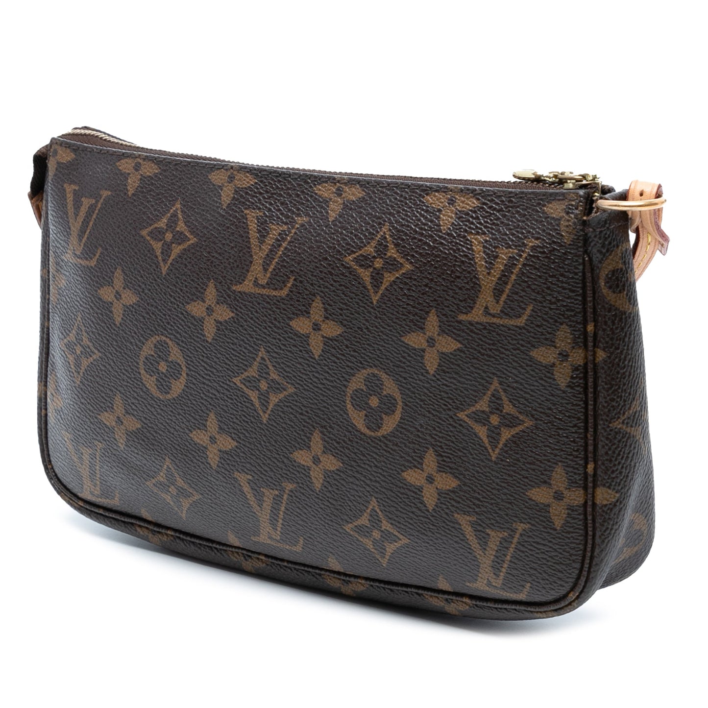 Brown Louis Vuitton Monogram Pochette Accessoires Shoulder Bag