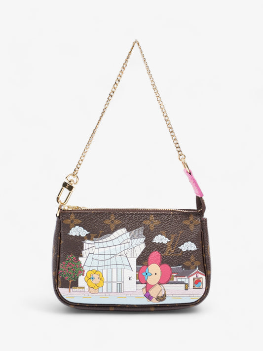 Louis Vuitton Mini Pochette Accessoires Monogram / Vivienne South Korea Print Coated Canvas