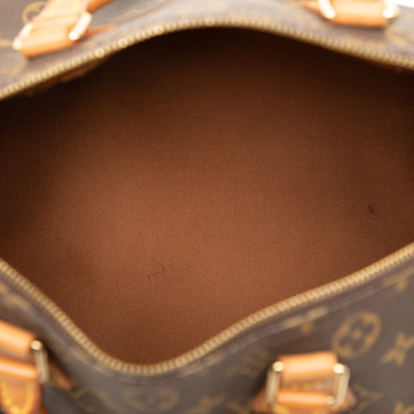 Brown Louis Vuitton Monogram Speedy 30 Boston Bag