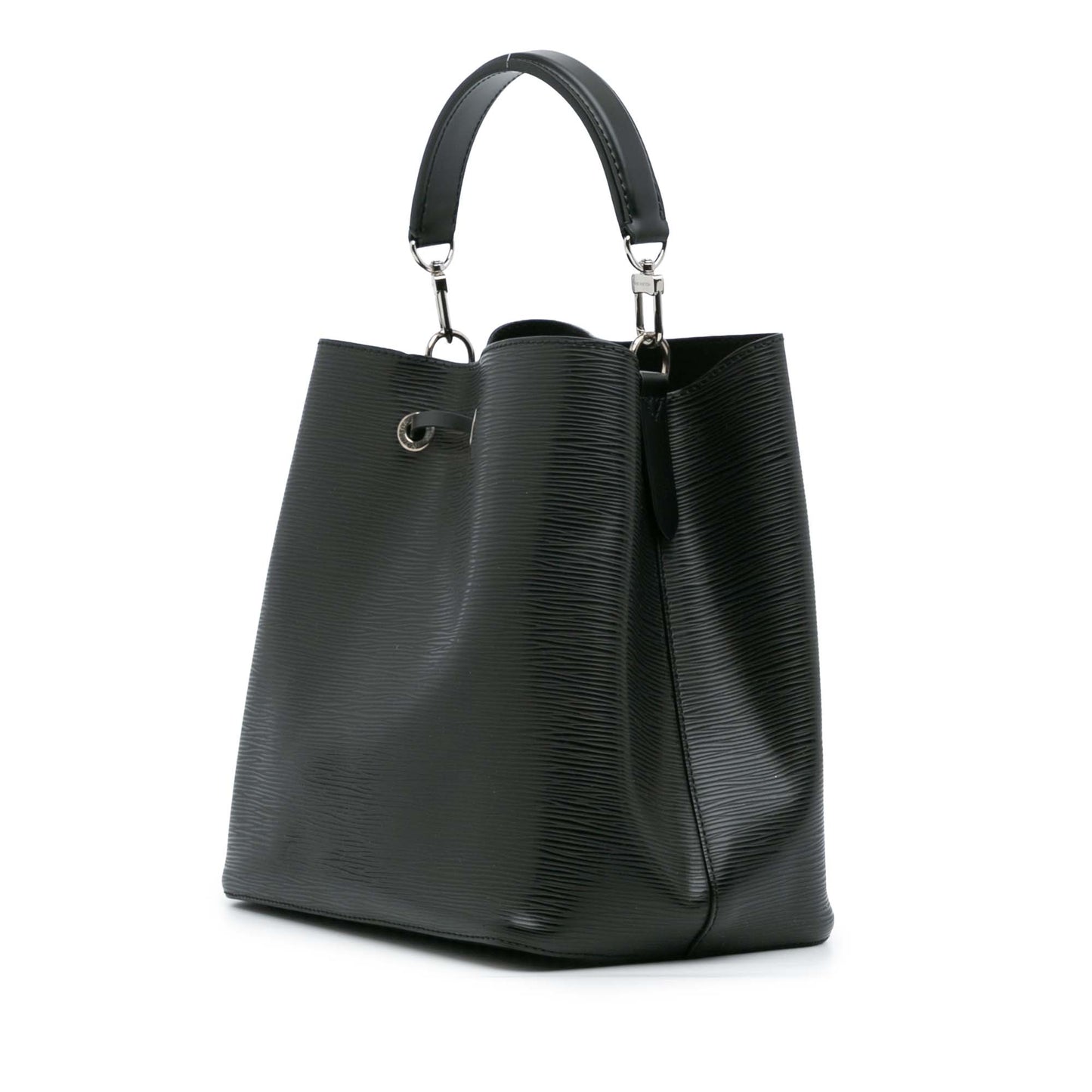 Black Louis Vuitton Epi NeoNoe MM Bucket Bag