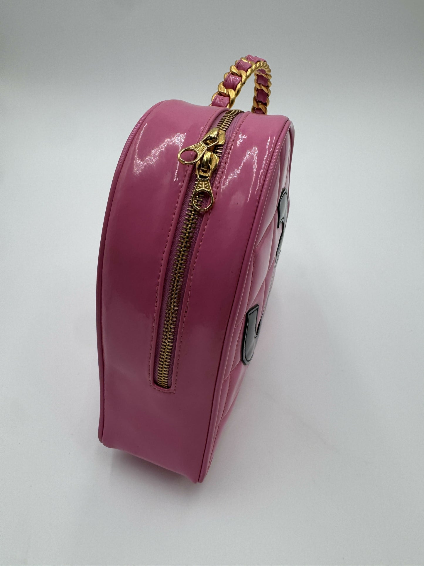 Chanel 1995  Barbie Pink Heart Vanity Bag