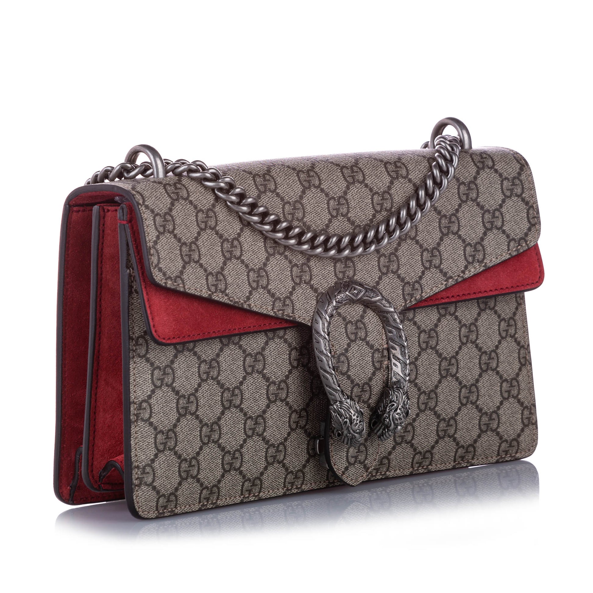 Gucci Chain Leather Shoulder Bag