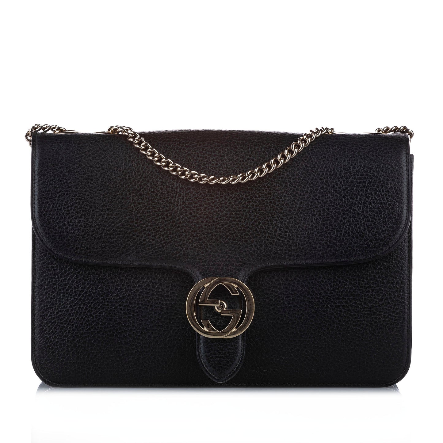 Gucci Chain Leather Crossbody