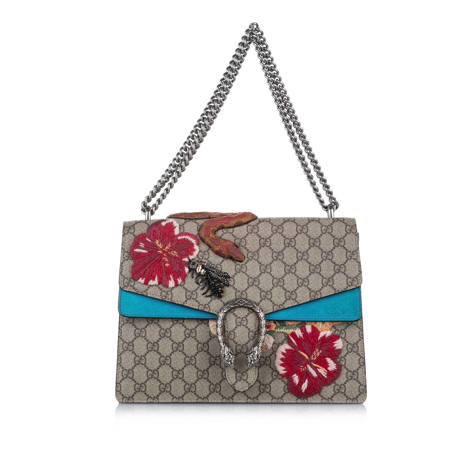Gucci Chain Leather Shoulder Bag