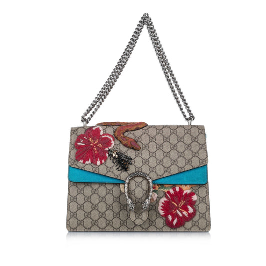 Gucci Chain Leather Shoulder Bag