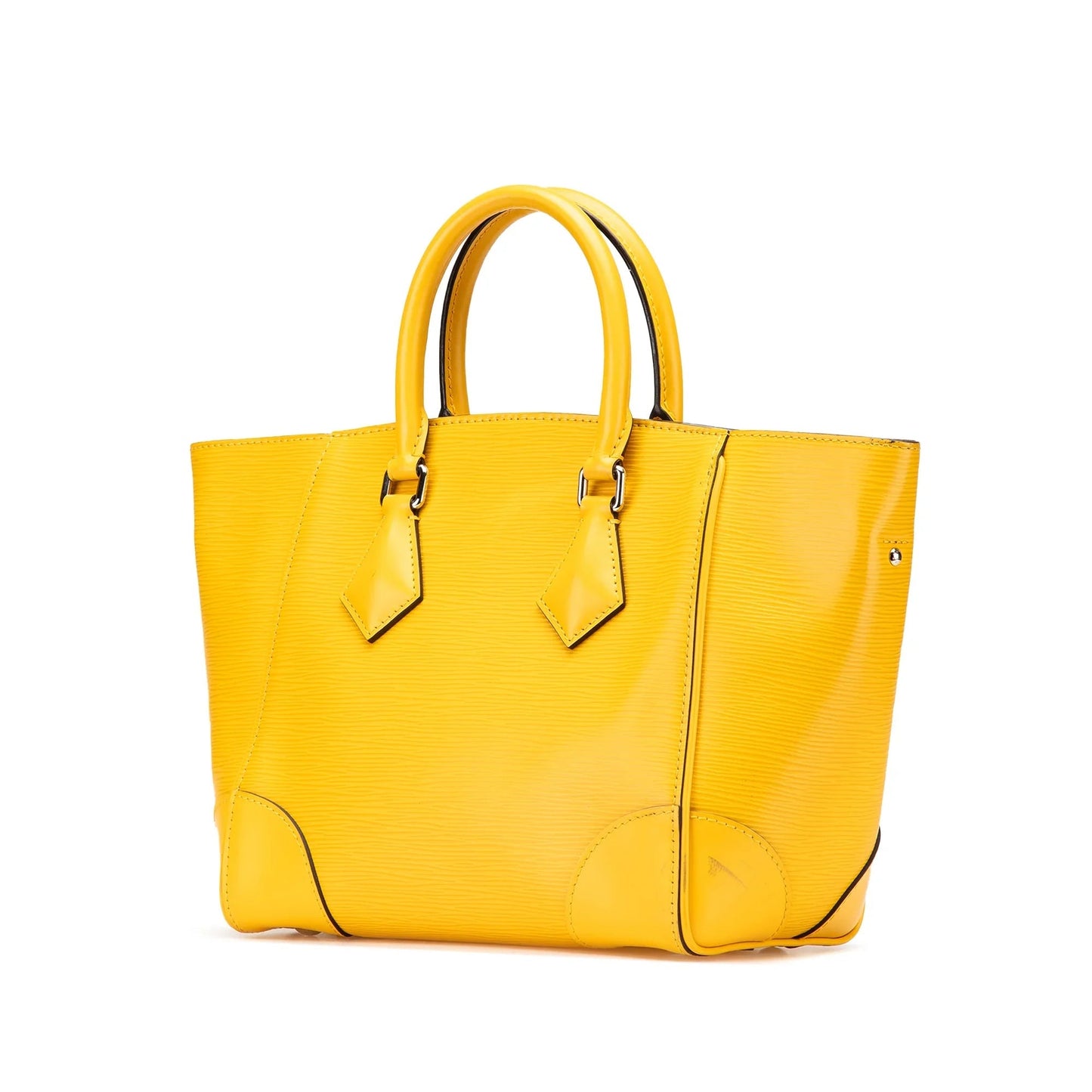 Yellow Louis Vuitton Epi Phenix PM Satchel