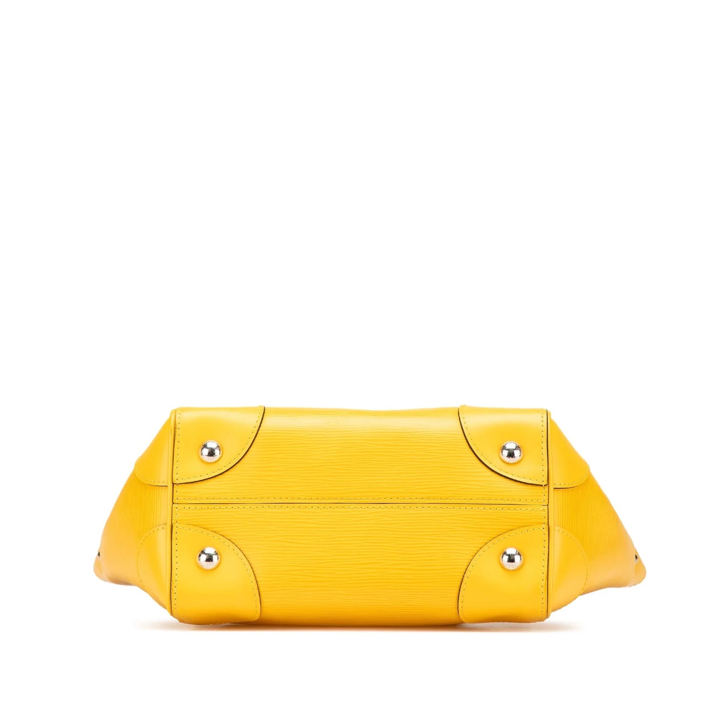 Yellow Louis Vuitton Epi Phenix PM Satchel