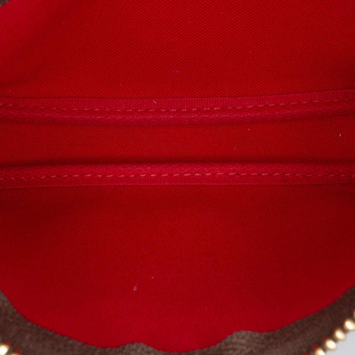 Brown Louis Vuitton Damier Ebene Mini Pochette Accessoires Handbag