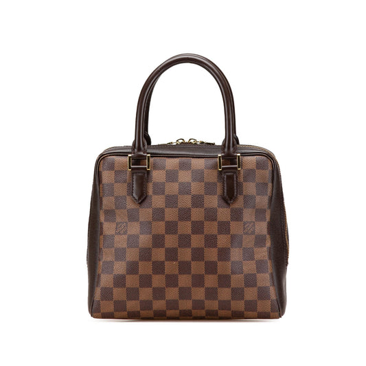 Brown Louis Vuitton Damier Ebene Brera Handbag