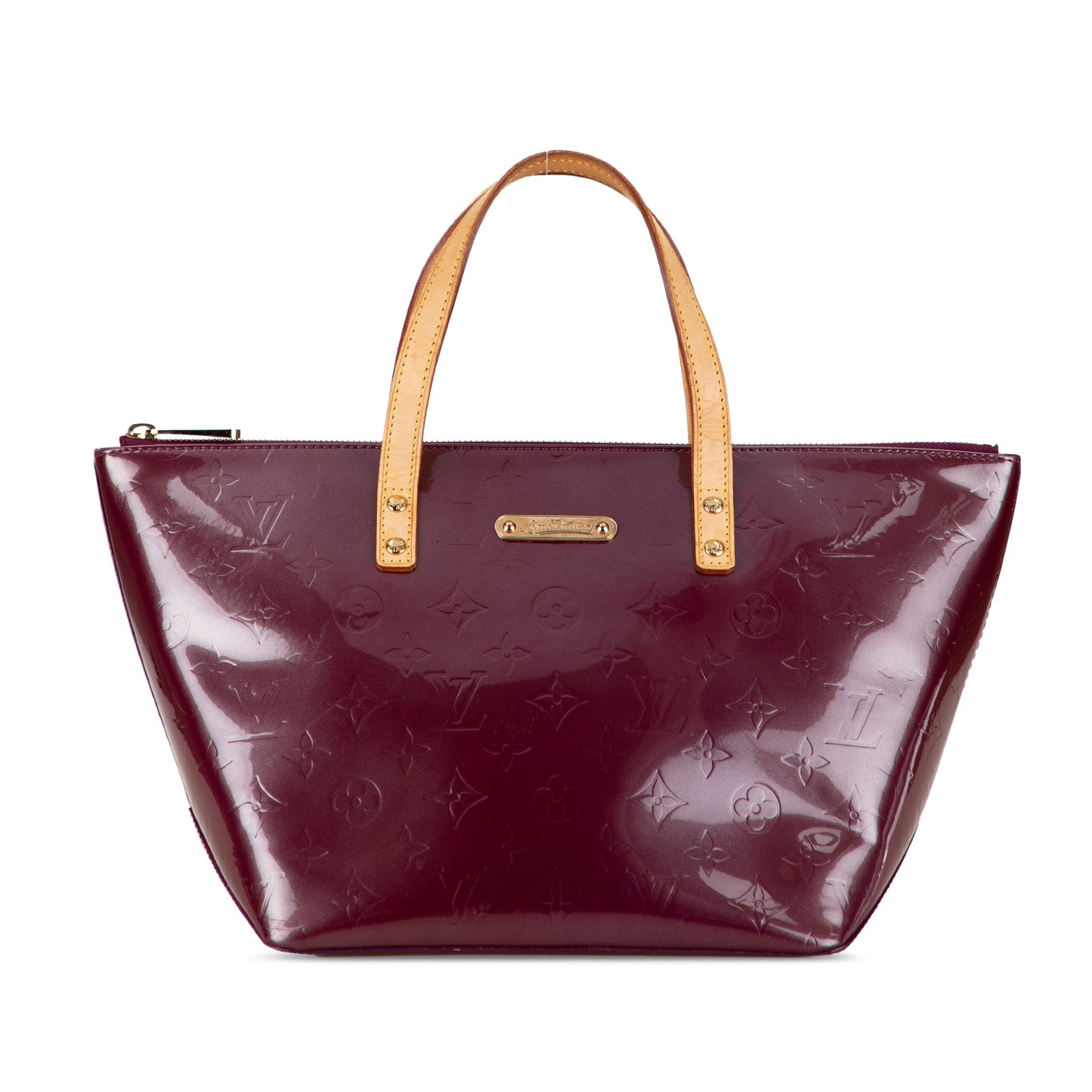 Purple Louis Vuitton Monogram Vernis Bellevue PM Handbag