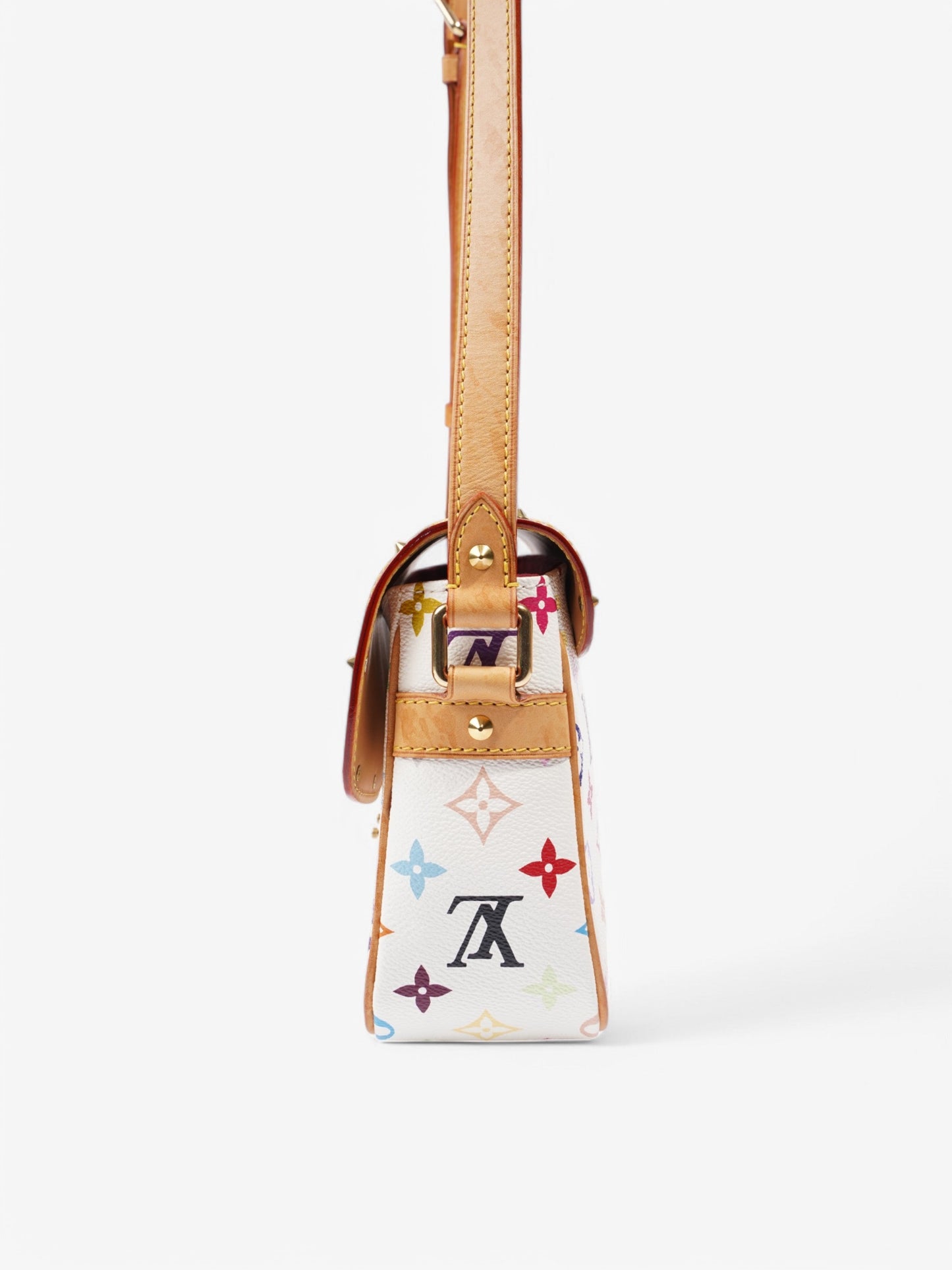 Louis Vuitton Sologne White / Multicolour Monogram Coated Canvas