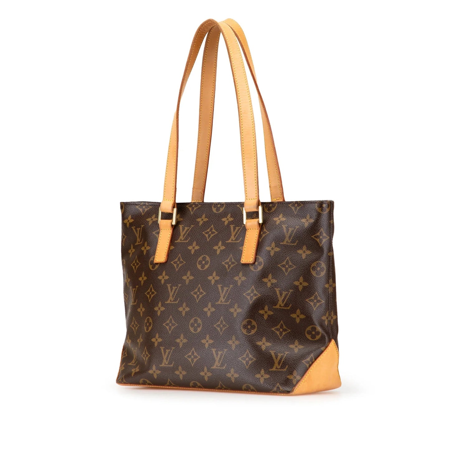 Brown Louis Vuitton Monogram Cabas Piano Tote Bag