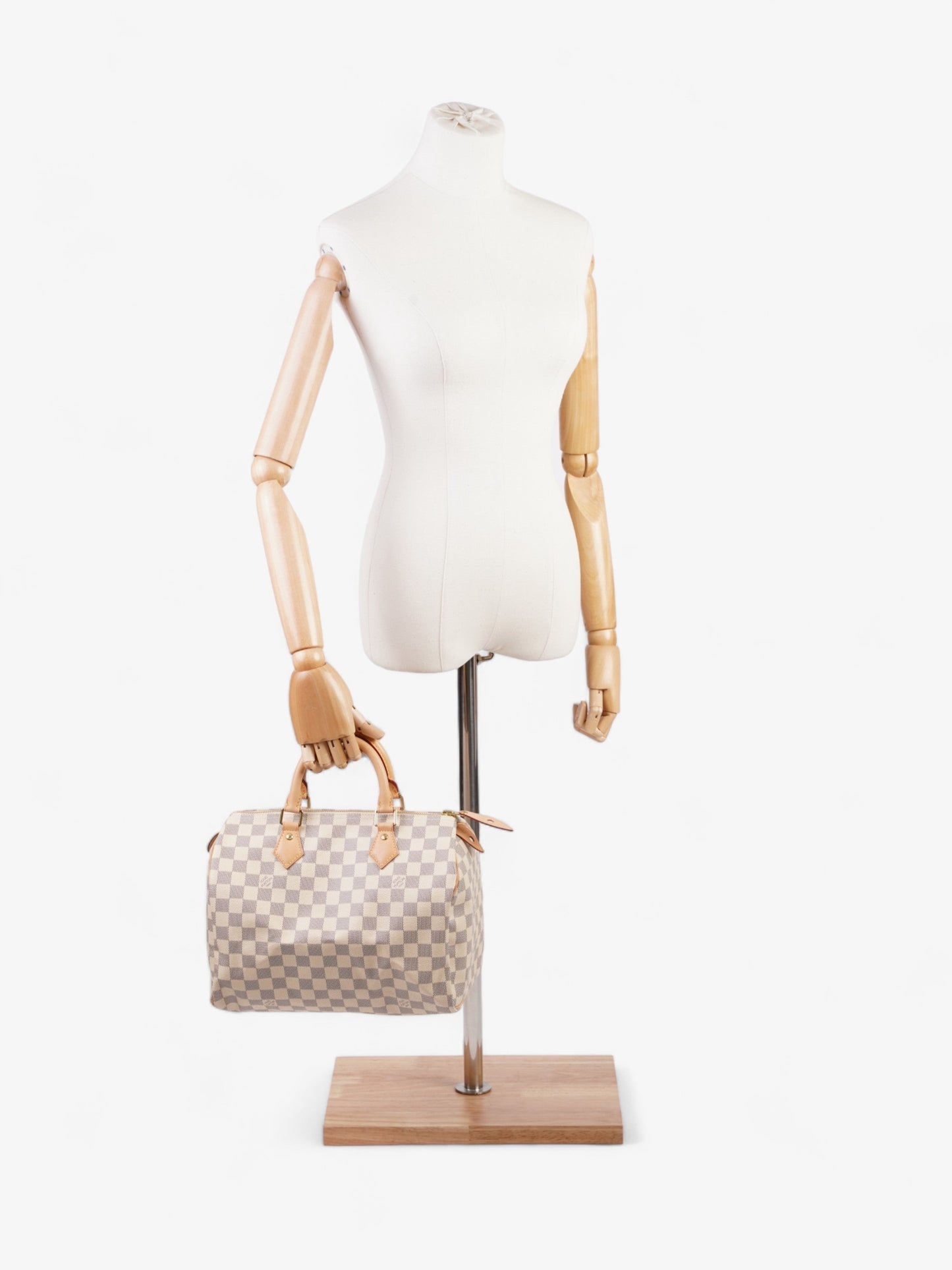 Louis Vuitton Speedy 30 Damier Azur Coated Canvas