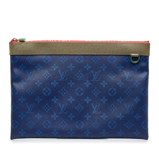 LOUIS VUITTON Monogram Pacific Apollo Pochette Clutch Bag