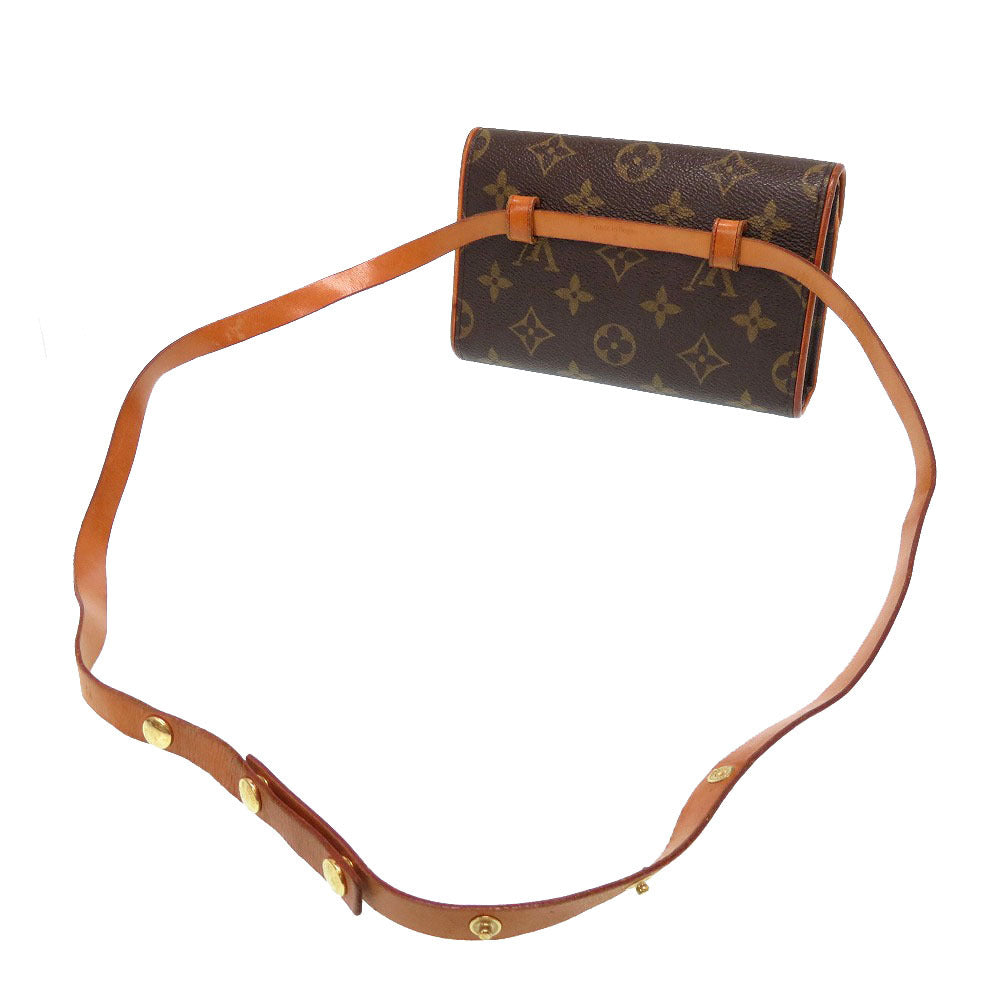 LOUIS VUITTON Waist bag Monogram canvas Brown Monogram Florentine Women