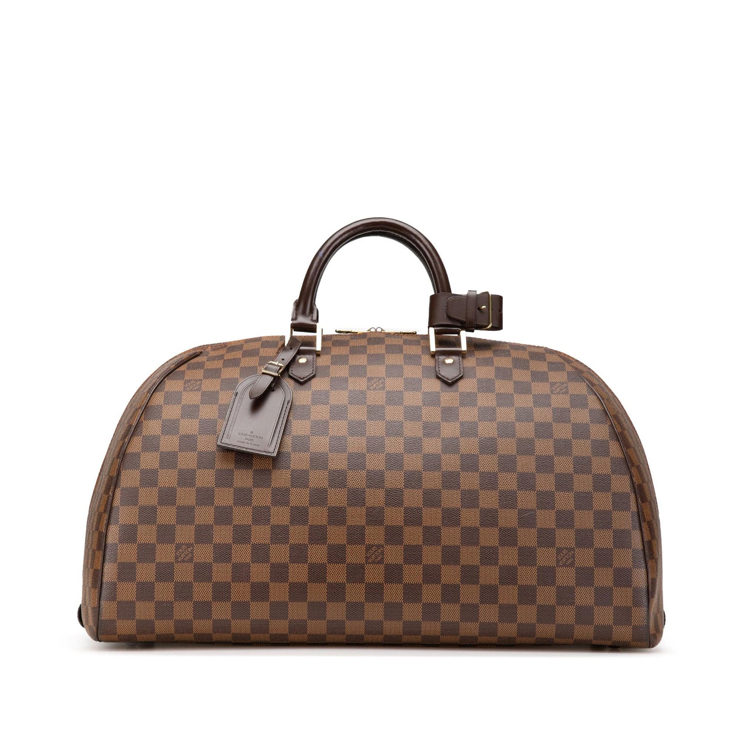 Brown Louis Vuitton Damier Ebene Ribera GM Travel Bag