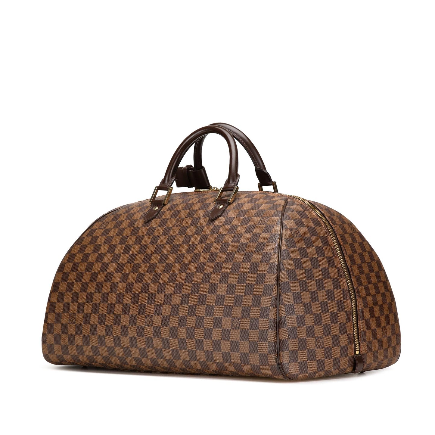 Brown Louis Vuitton Damier Ebene Ribera GM Travel Bag