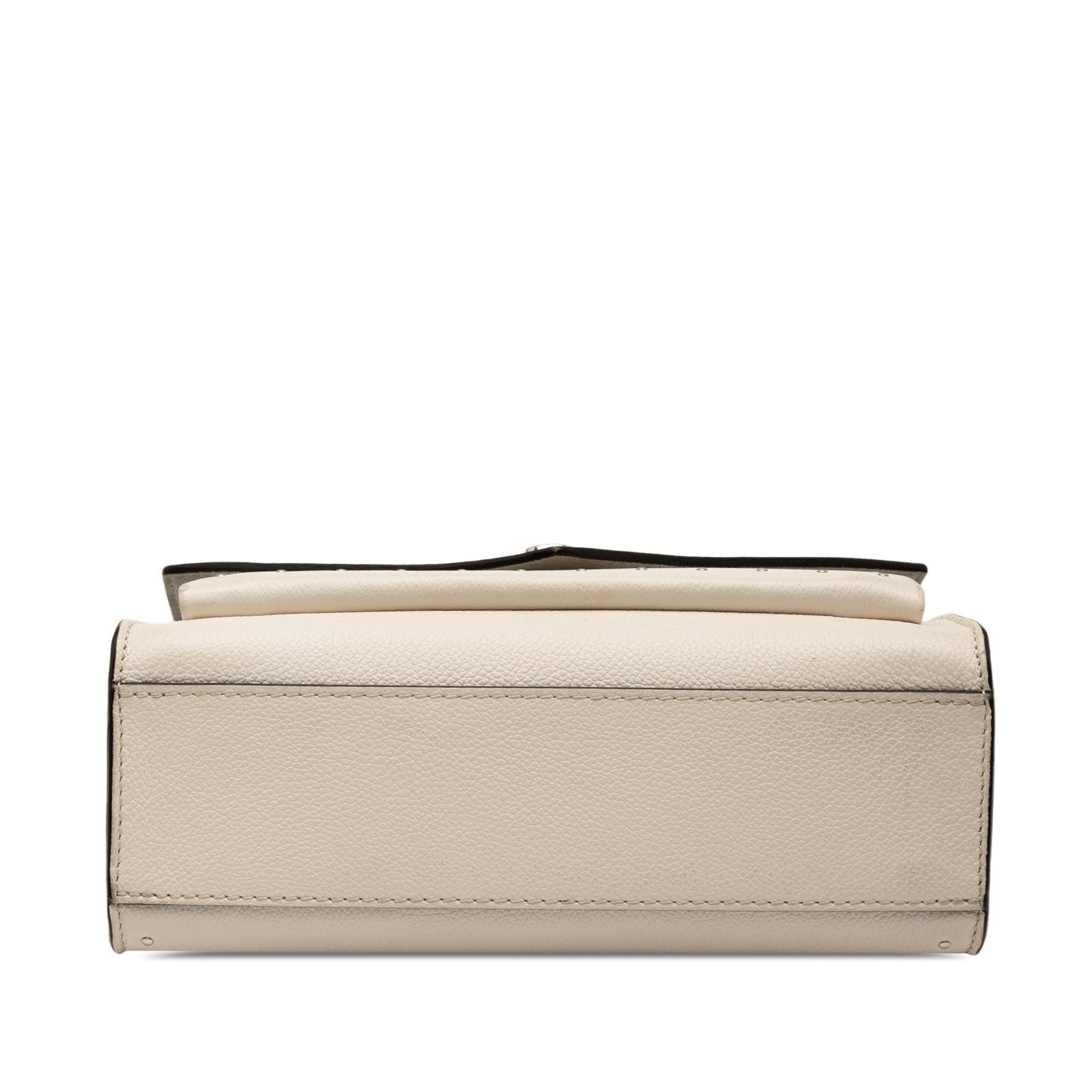 White Louis Vuitton MyLockMe BB Crossbody Bag