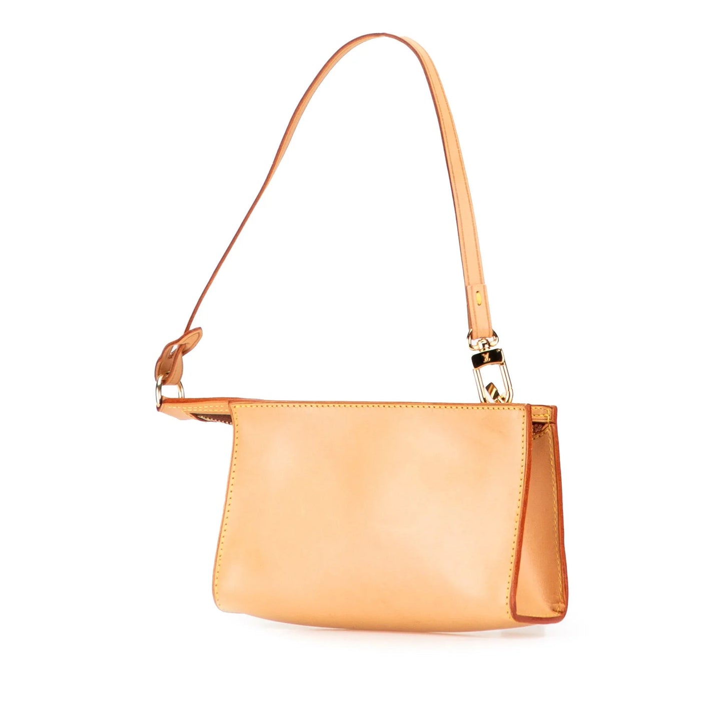 Tan Louis Vuitton Nomade Pochette Handbag