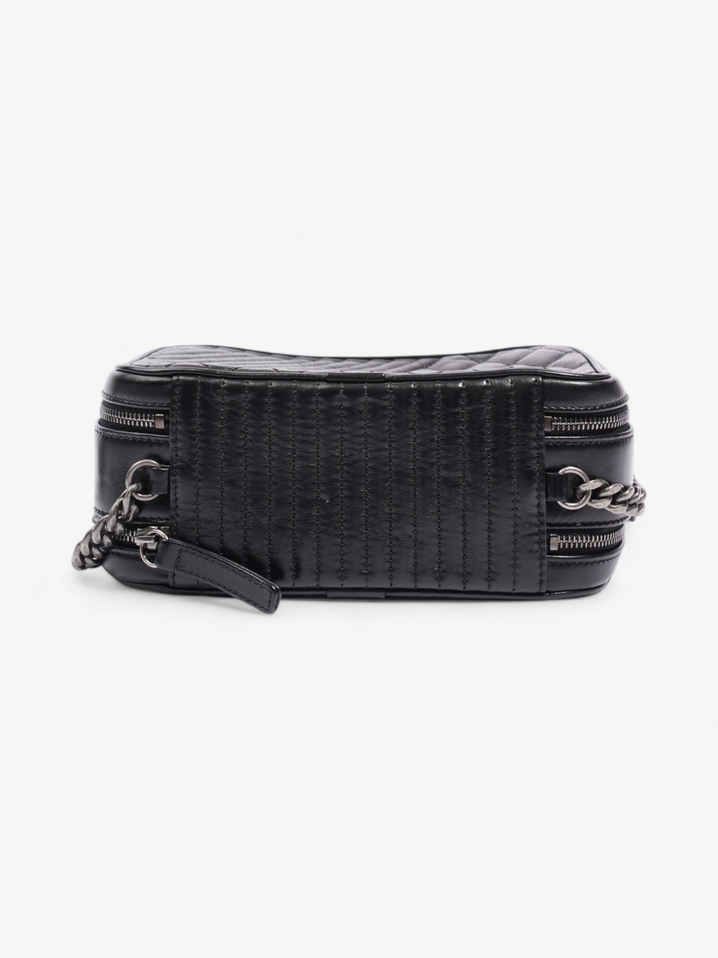 Chanel Coco Boy Camera Bag Black Calfskin Leather