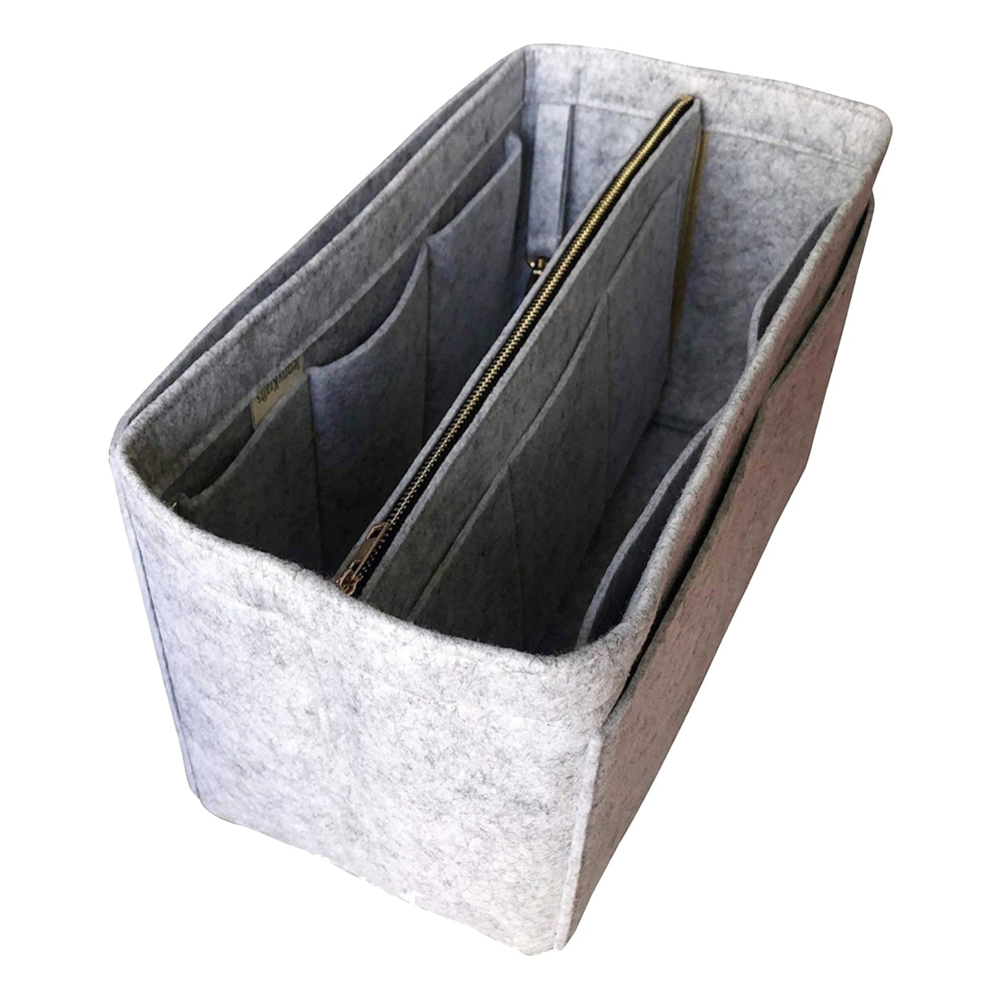 Organizer for [Sunshine Medium, Fendi] Bag Insert (Felt, with Detachable Zip Pouch)