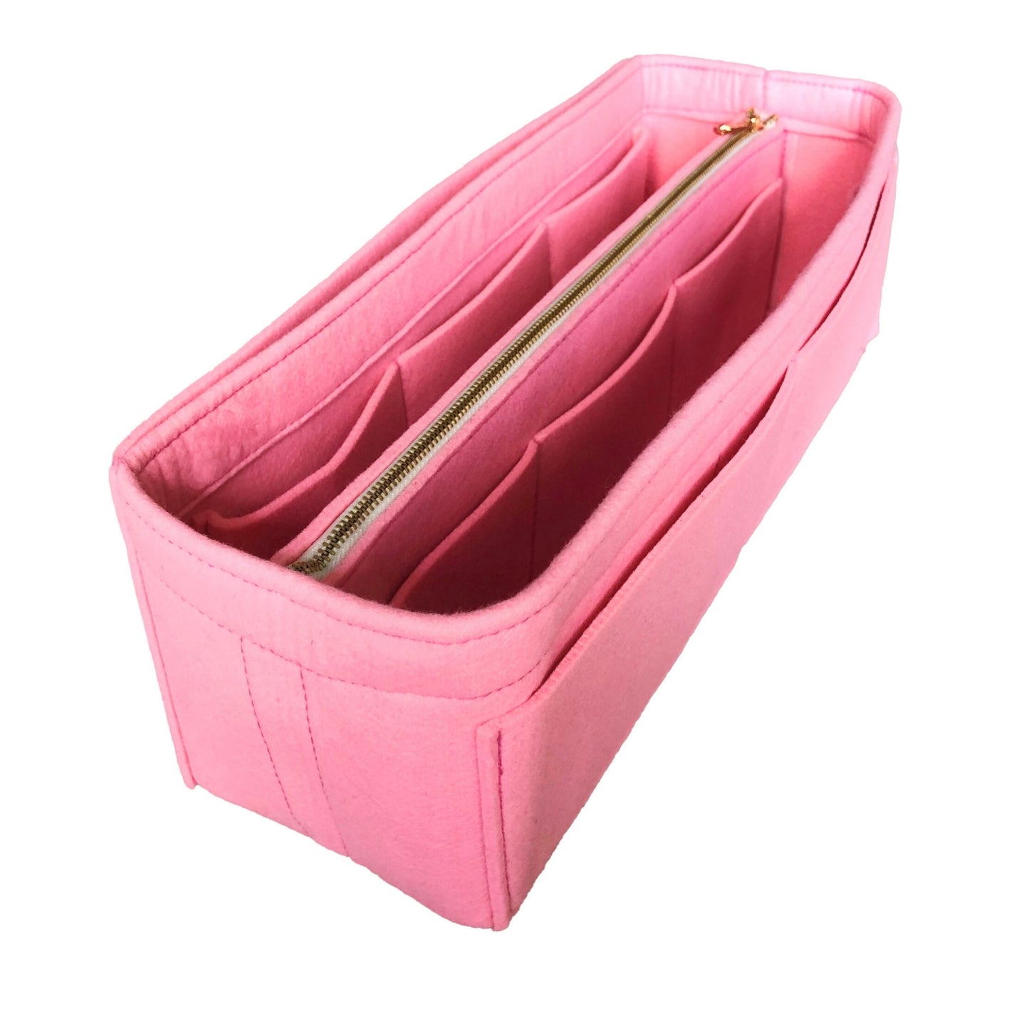 Organizer for [Peekaboo X-Lite Large, Fendi] Bag Insert (Felt, with Detachable Zip Pouch)