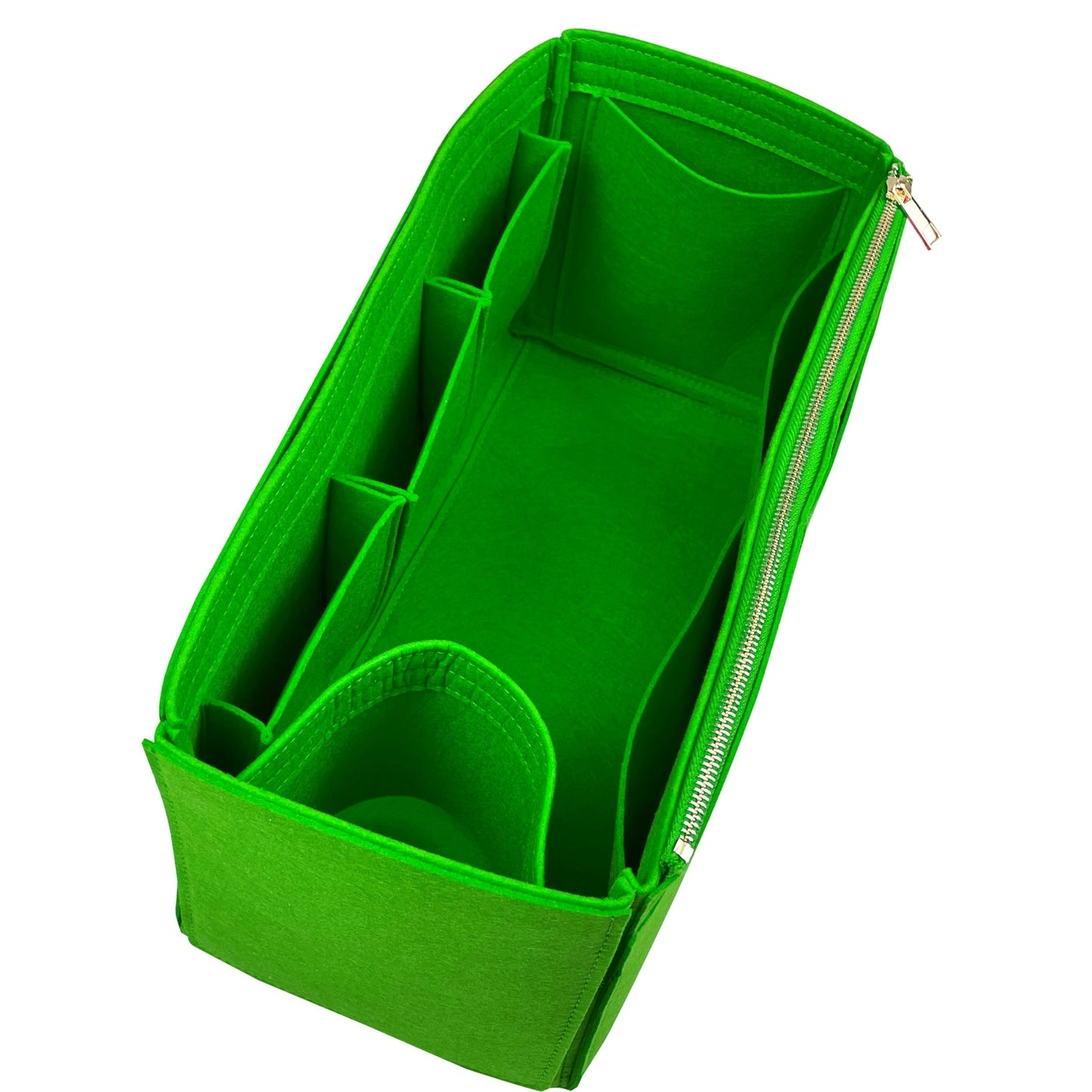 Organizer for [LE 5 A 7 Bea, Saint Laurent (YSL)] Bag Insert (Felt, Wide Open Pockets)