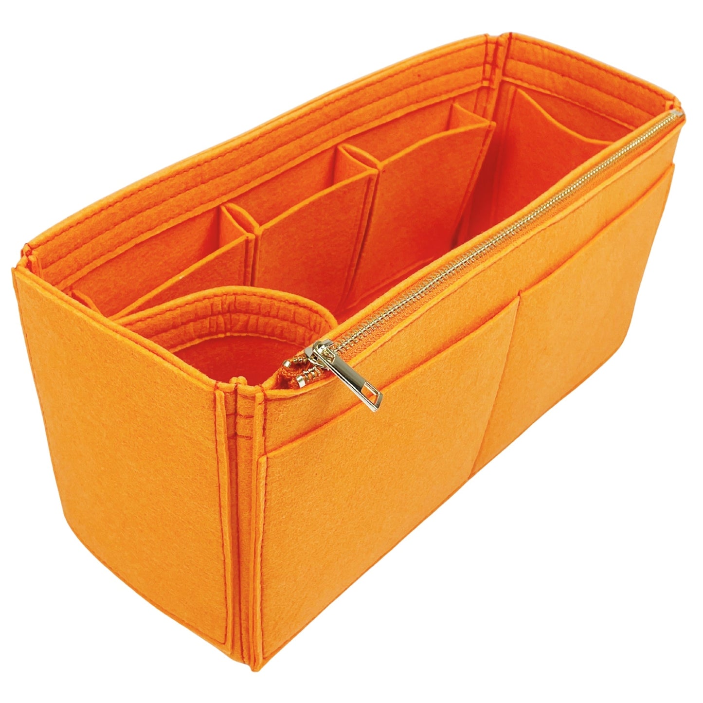 Organizer for [Cabas YSL Small, Saint Laurent (YSL)] Bag Insert (Felt, Wide Open Pockets)