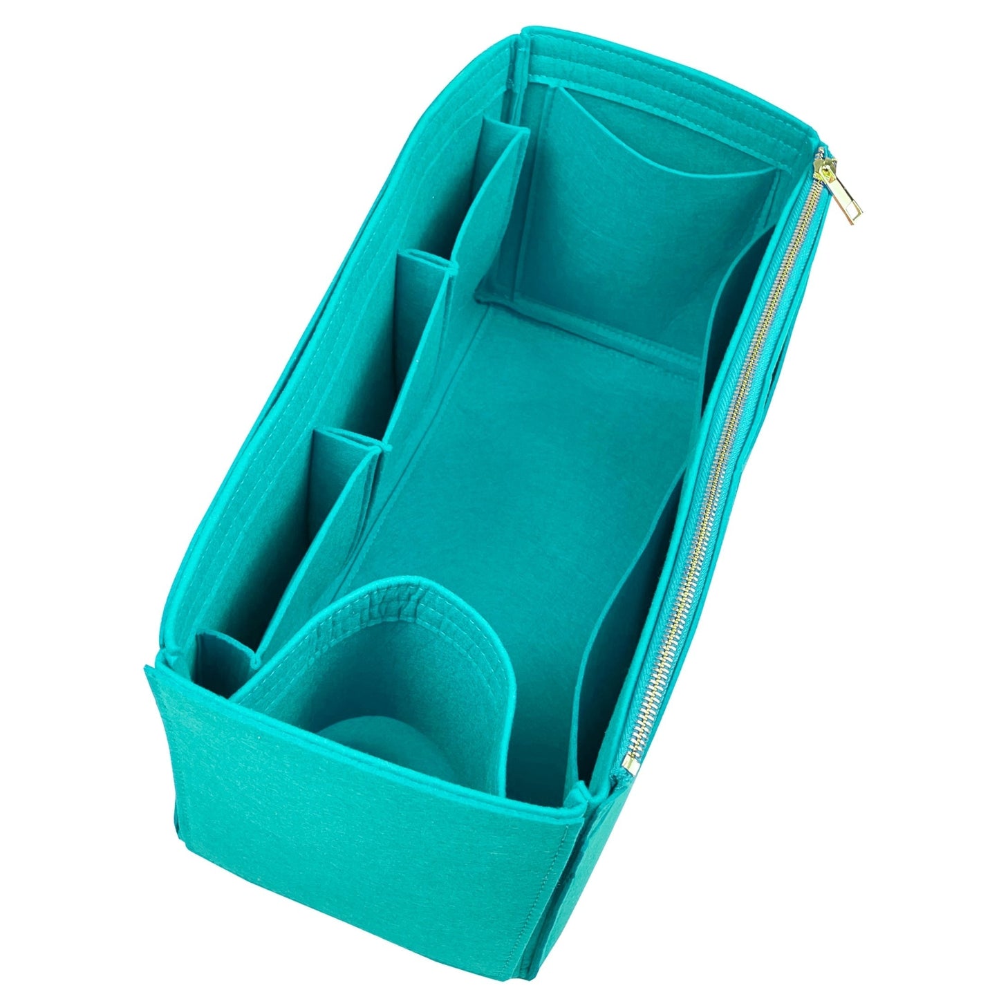 Organizer for [Cabas YSL Small, Saint Laurent (YSL)] Bag Insert (Felt, Wide Open Pockets)